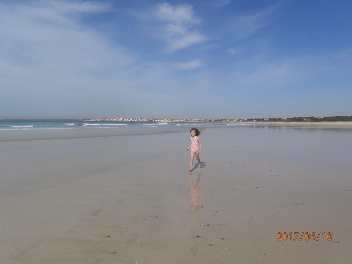 Hostal en la playa de Balieiros Corrubedo Exterior foto