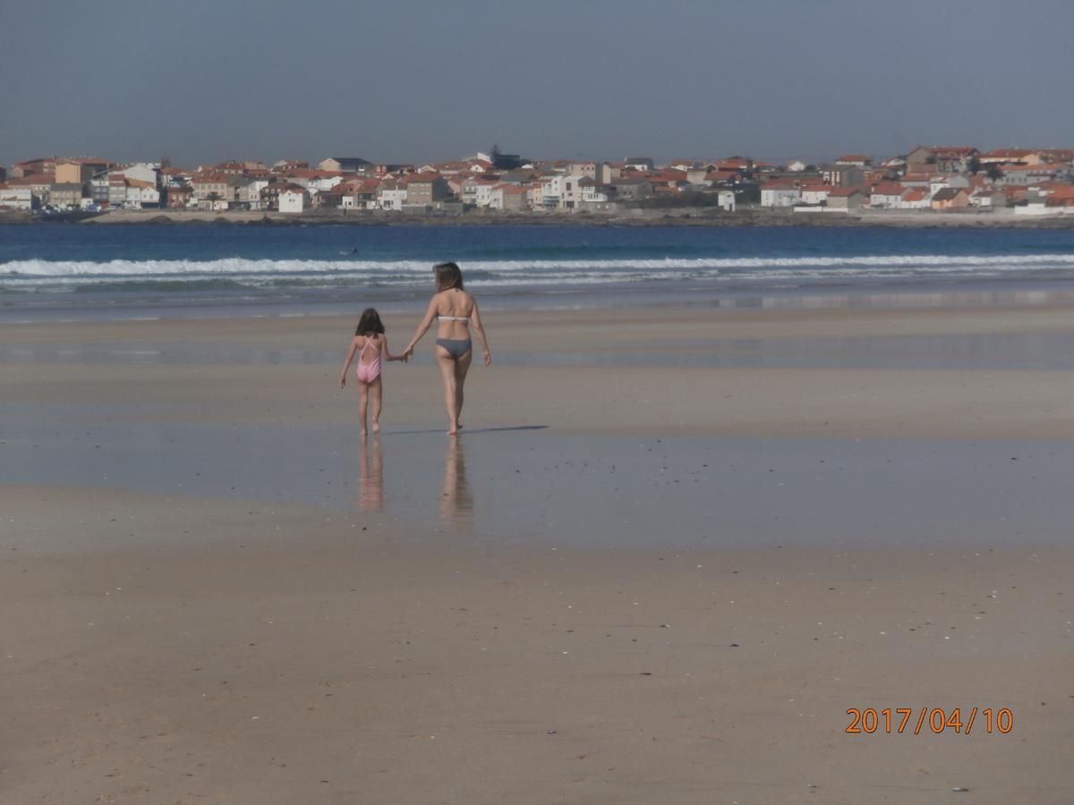 Hostal en la playa de Balieiros Corrubedo Exterior foto