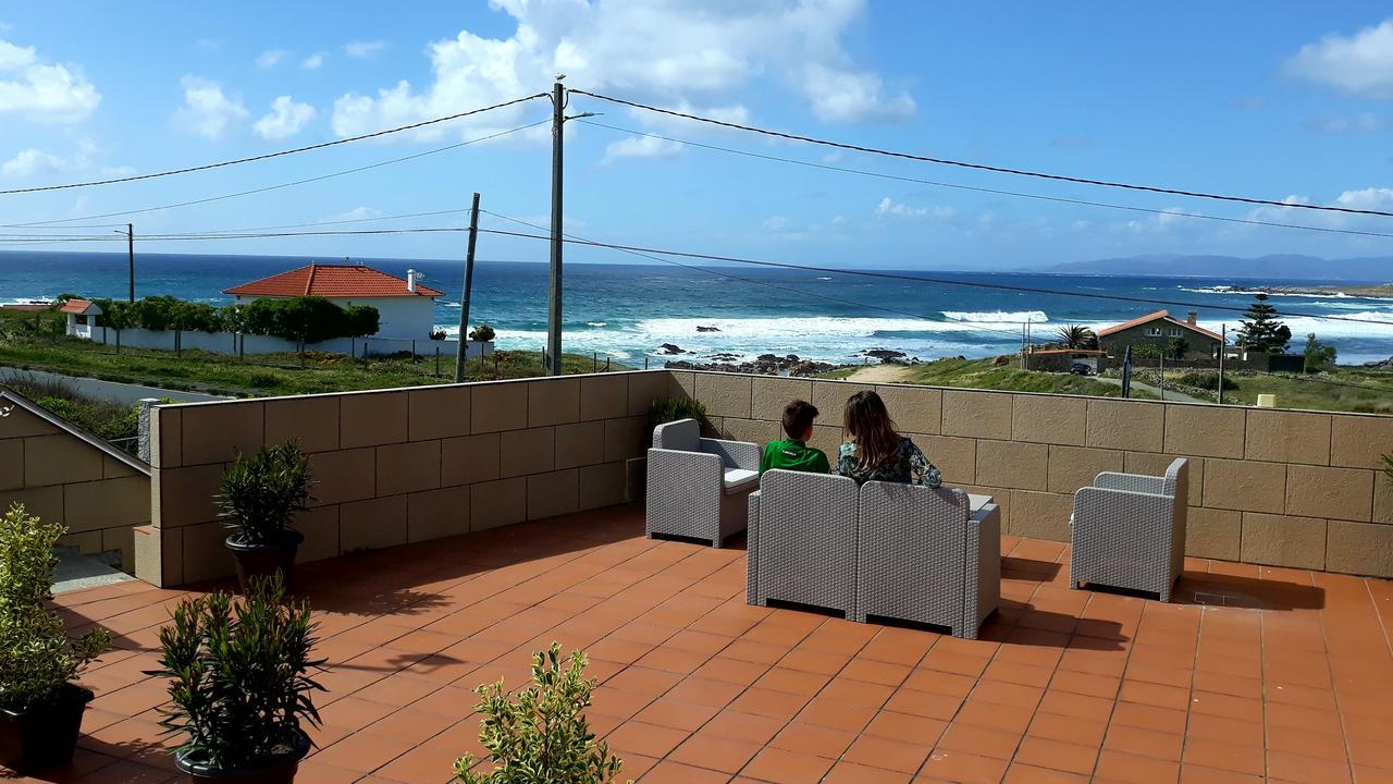 Hostal en la playa de Balieiros Corrubedo Exterior foto
